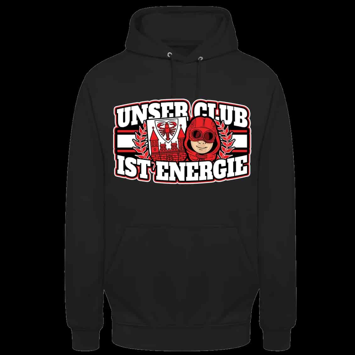 Unser Club ist Energie Hoodie
