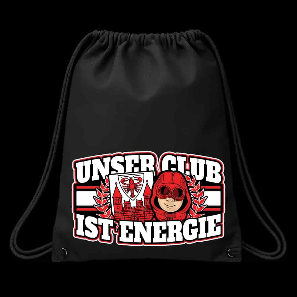 Unser Club ist Energie Sæk Pakke