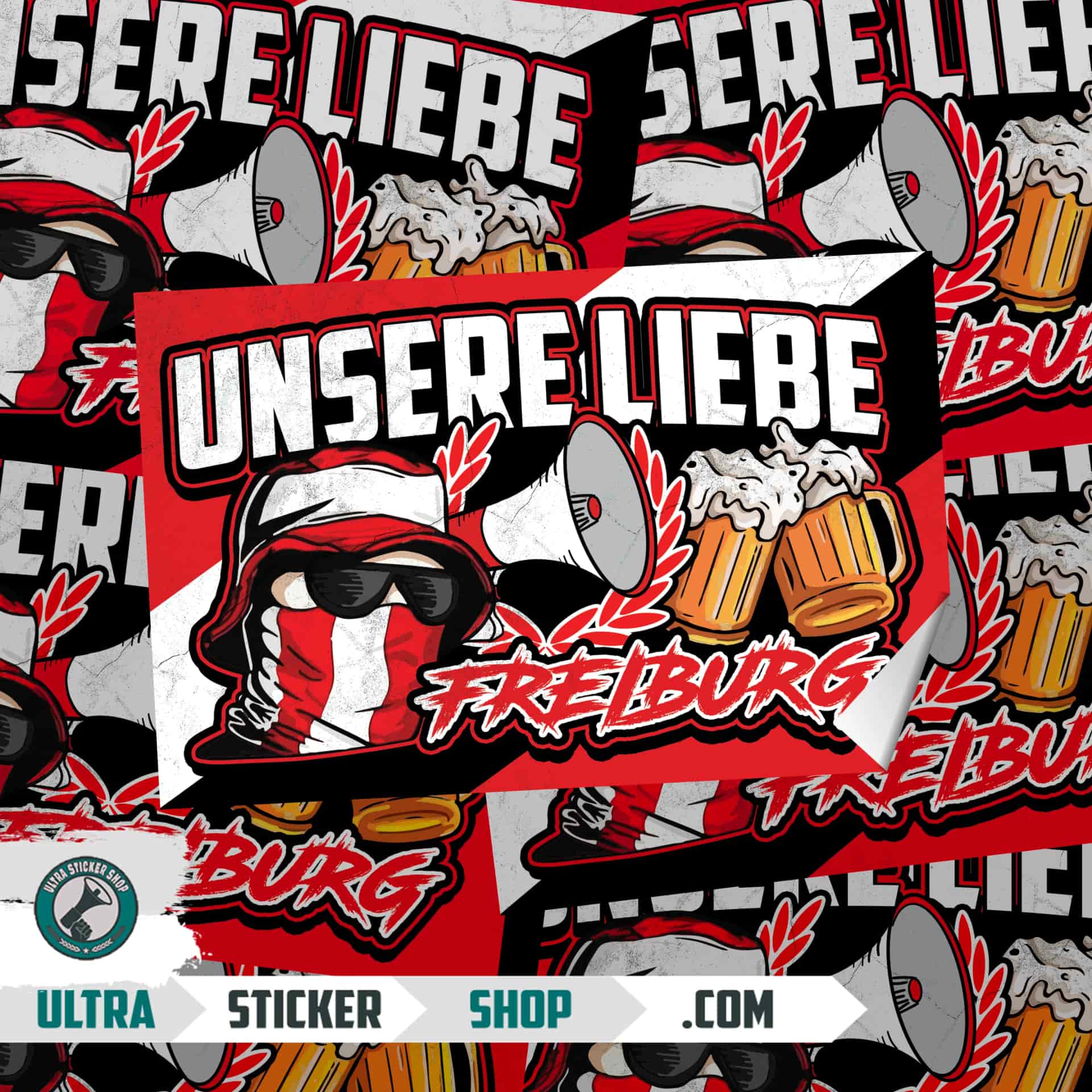 Unsere liebe Freiburg Nalepnice
