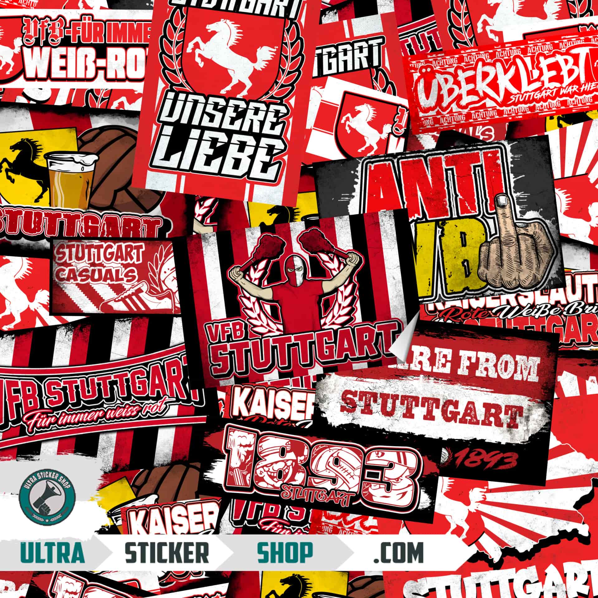 VfB Stuttgart Mikser nalepnica