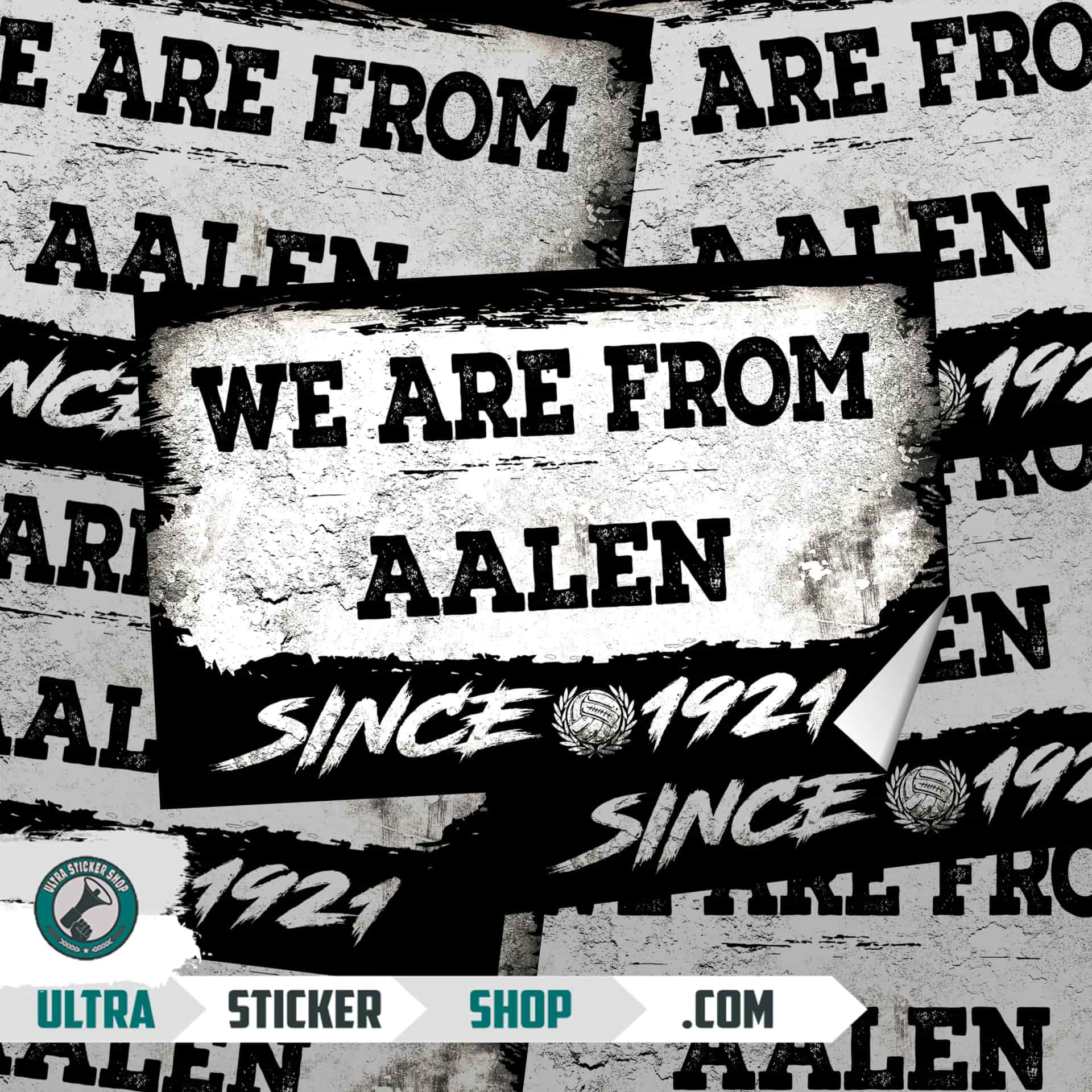 We Are From Aalen 1921 Autocolante