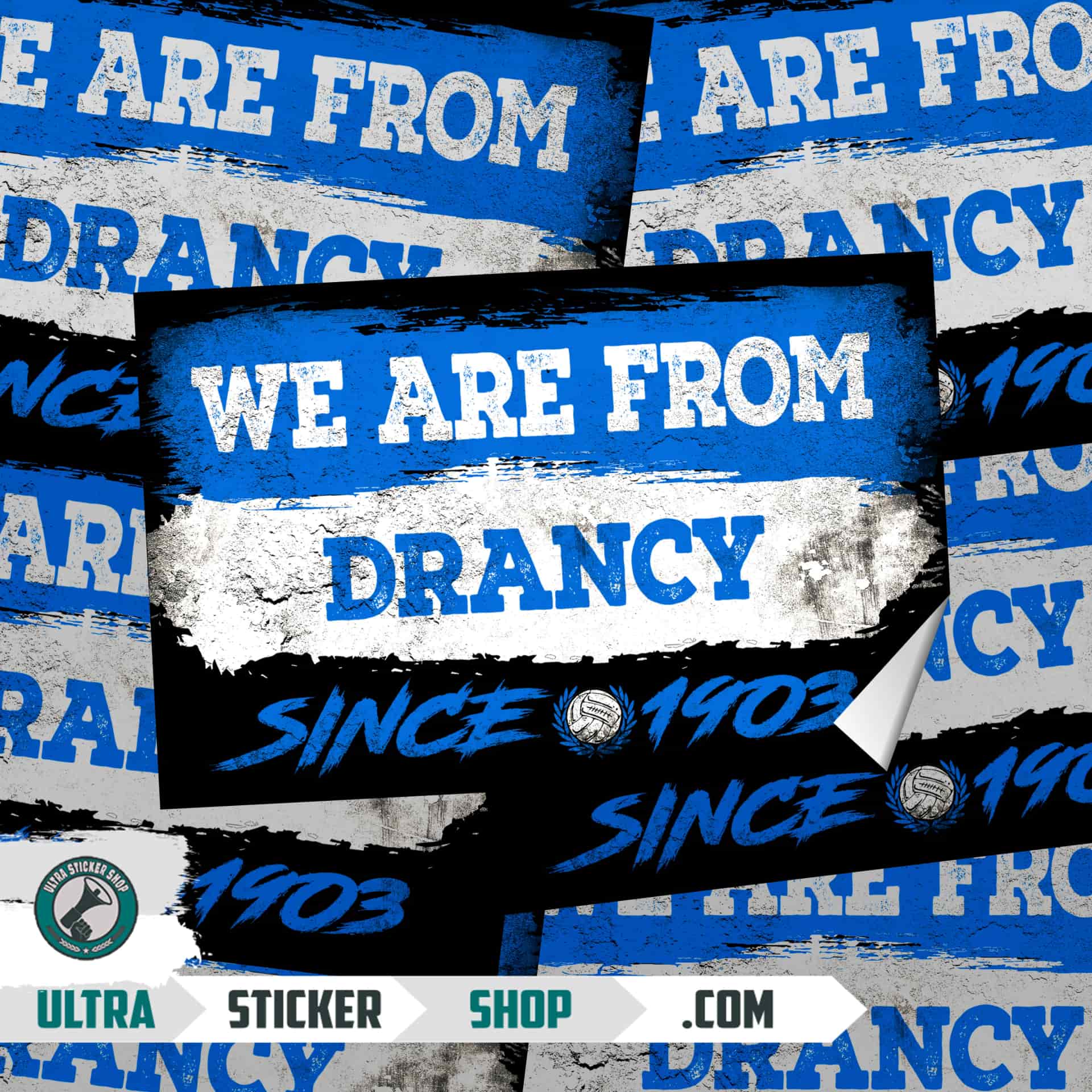 We Are From Drancy 1903 Naljepnice