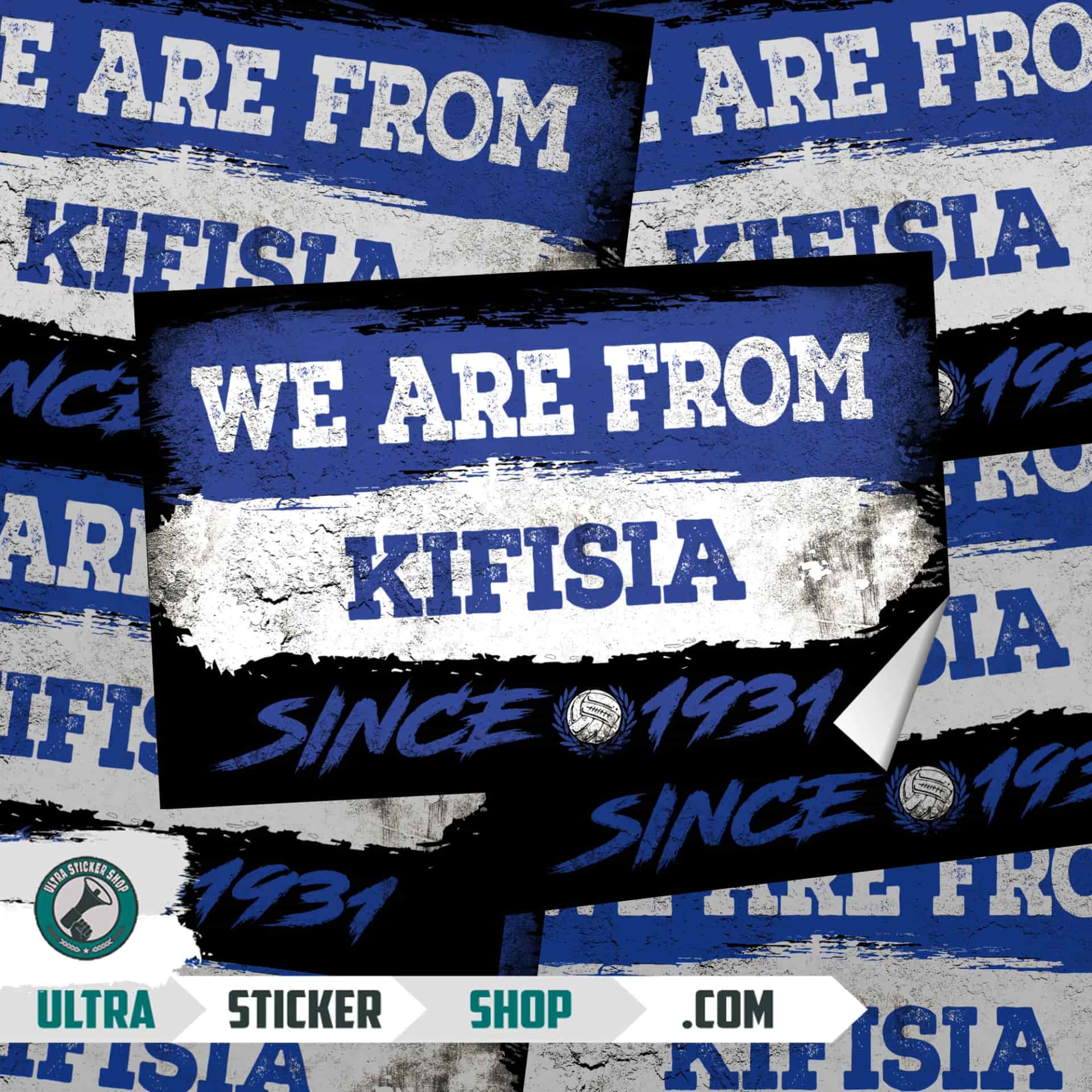 We are from Kifisia since 1932 Αυτοκόλλητα