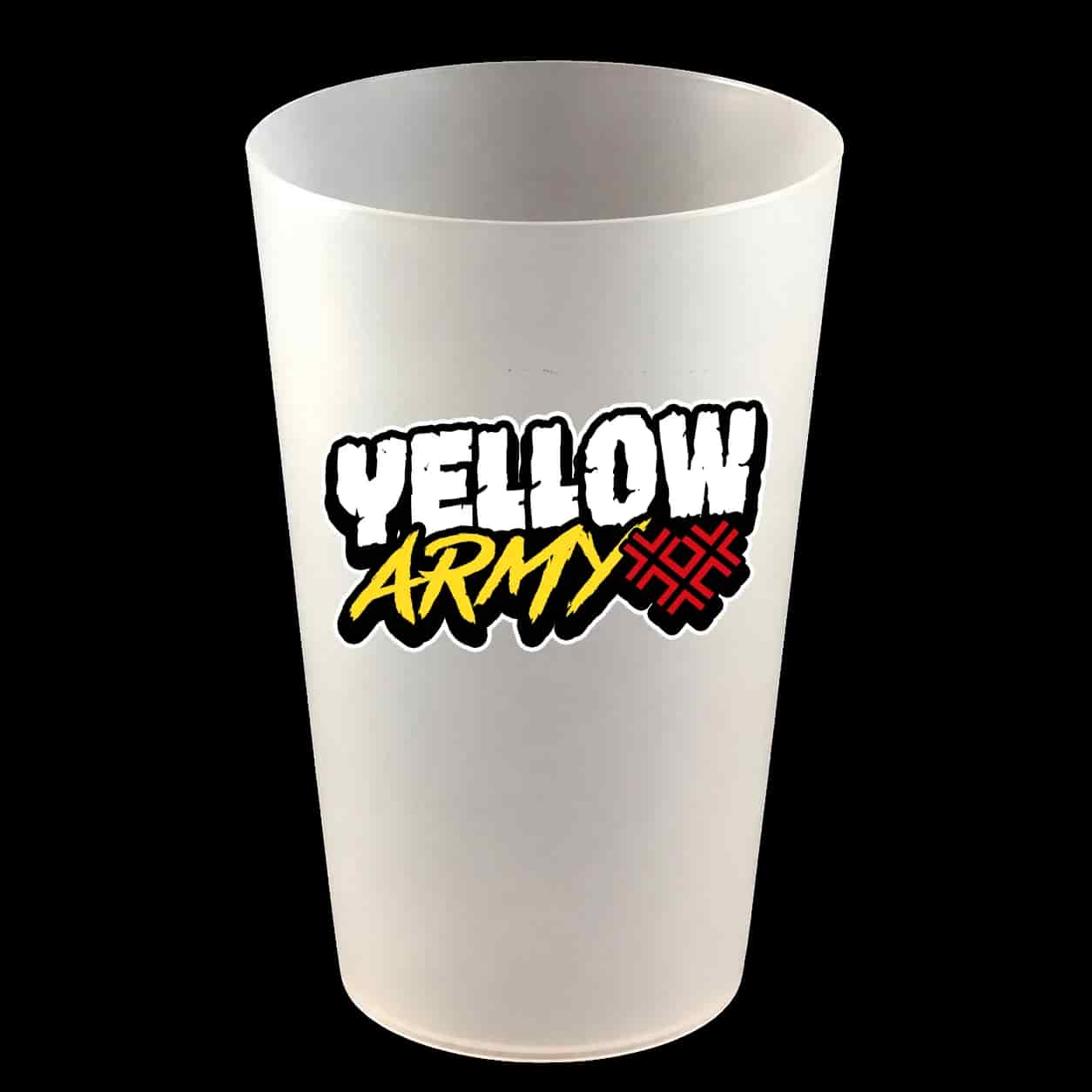 Yellow Army Hartbecher