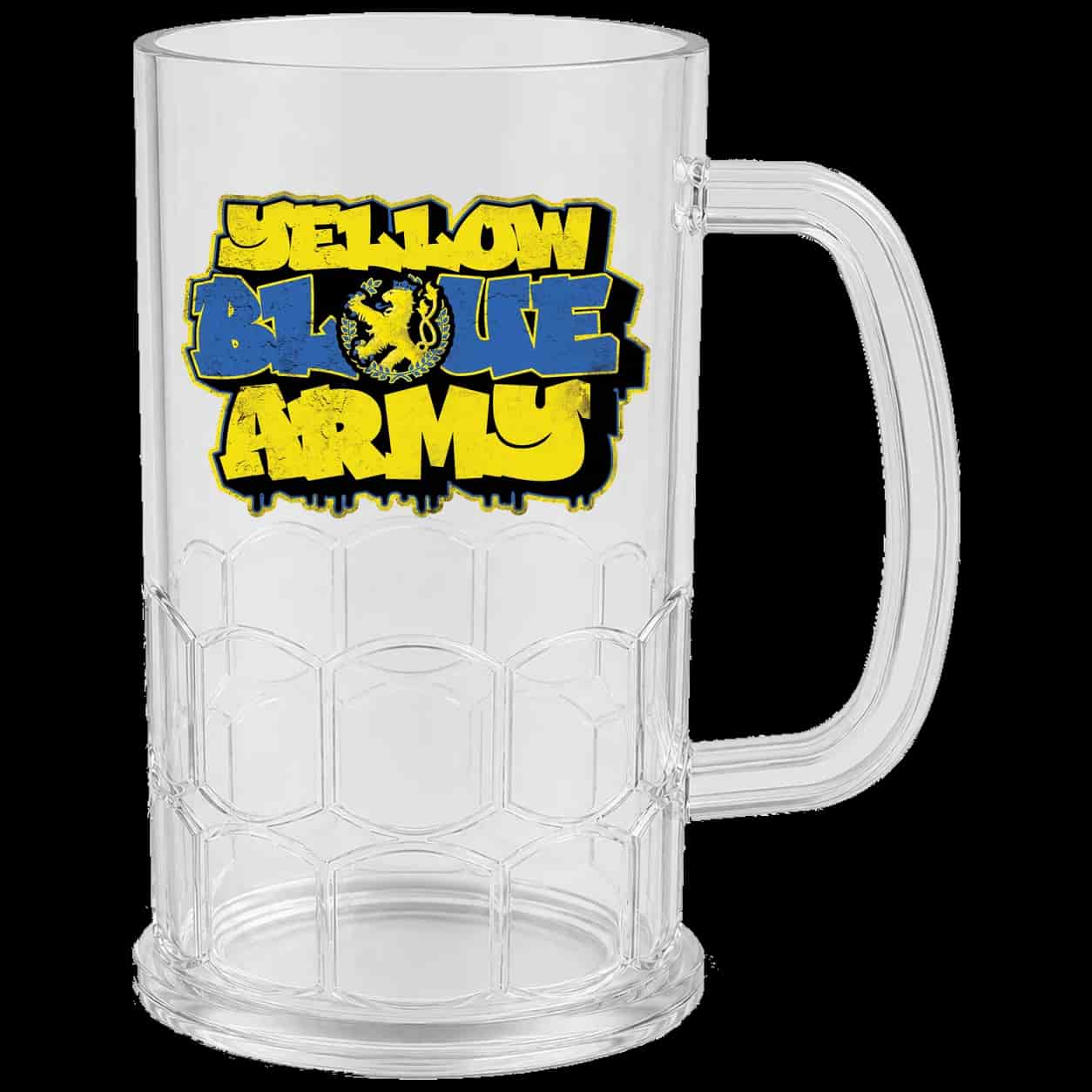 Yellow Blue Army Шоља за пиво