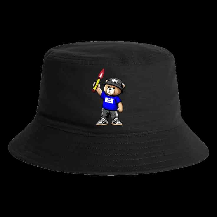 Zagreb 1914 bear Bucket Hat