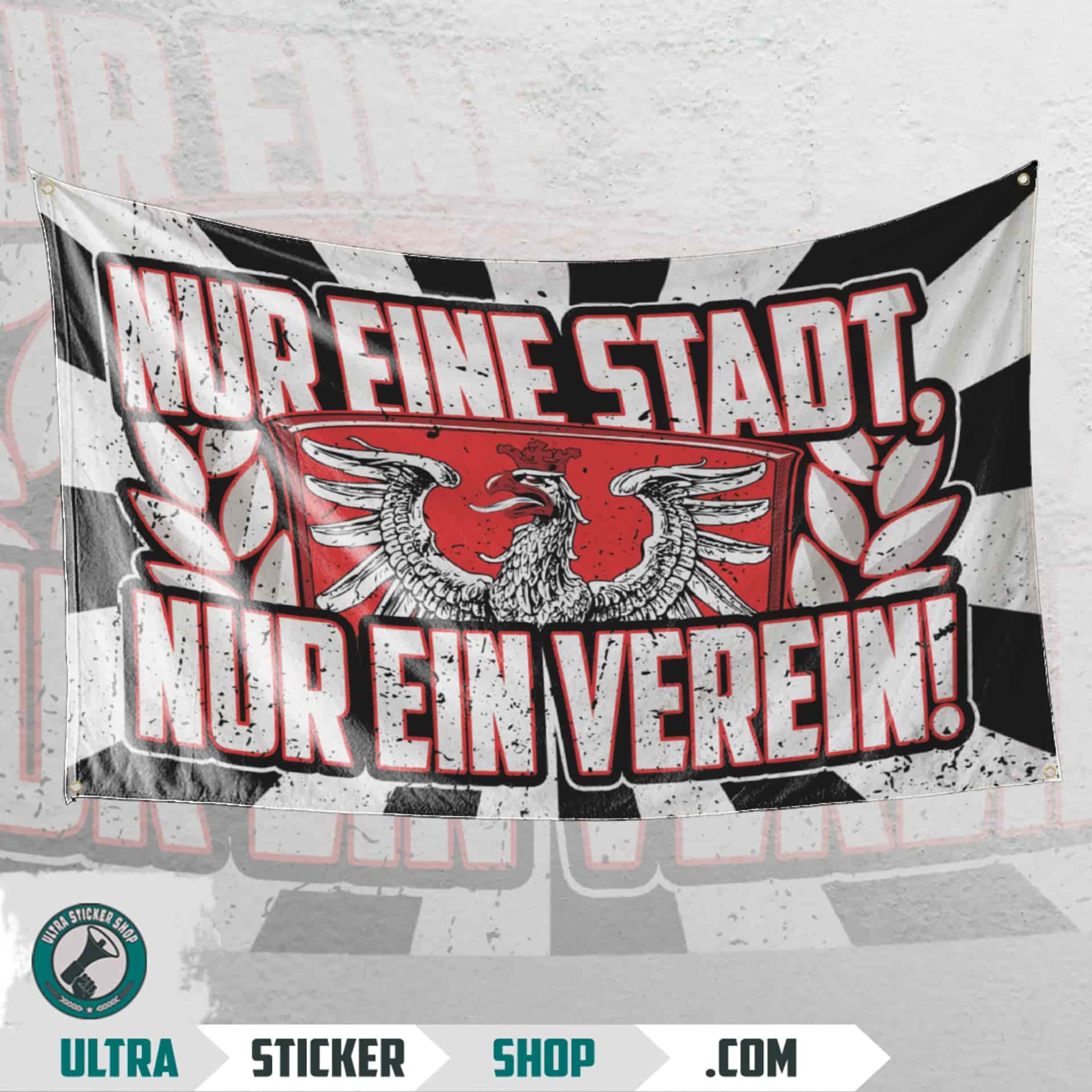 Nur eine stadt, Nur ein verein Flag