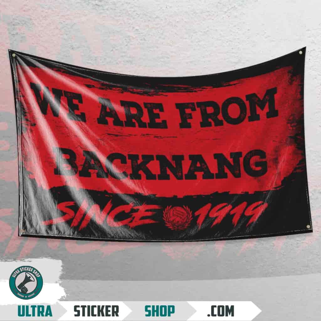We Are From Backnang 1919 Bandera