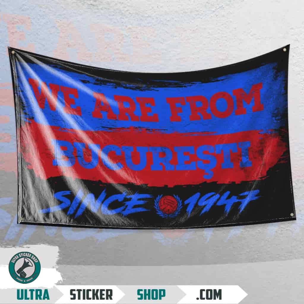 We are from București since 1947 Drapeau