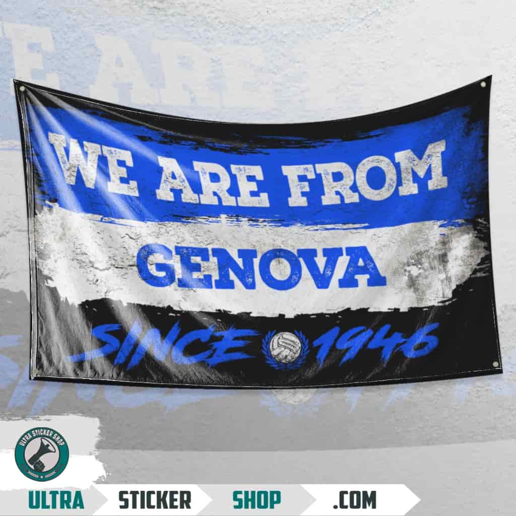 We are from Genua since 1946 Bandiera