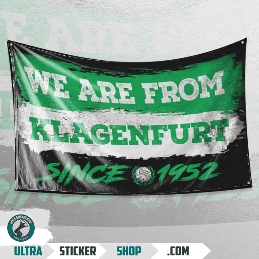 We Are From Klagenfurt 1952 Drapeau