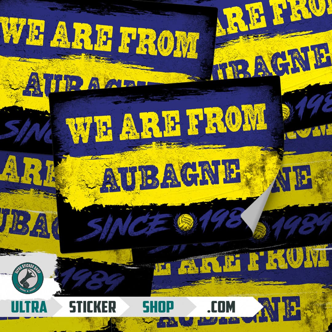 We are from Aubagne since 1989