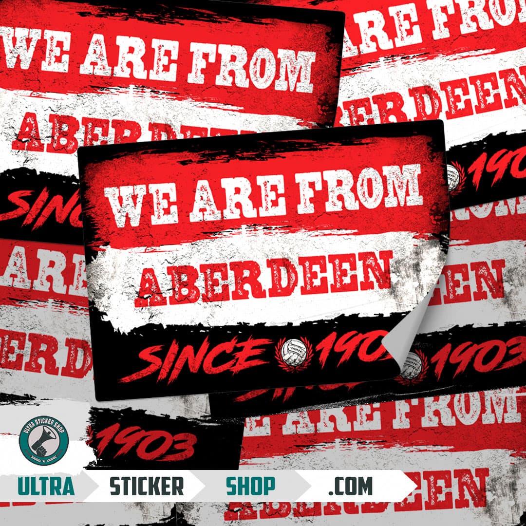 We are from Aberdeen  since 1903