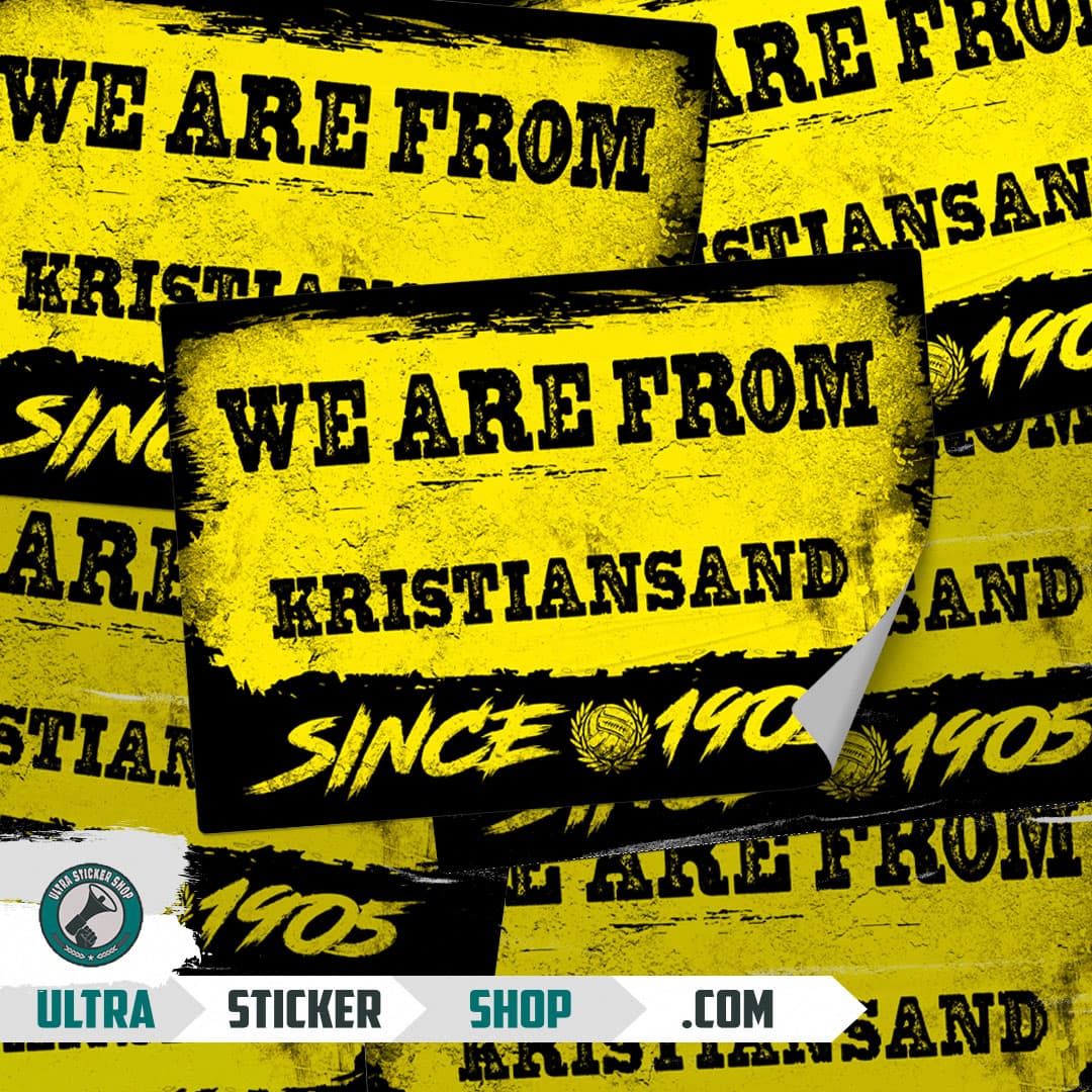 We are from Kristiansand since 1905