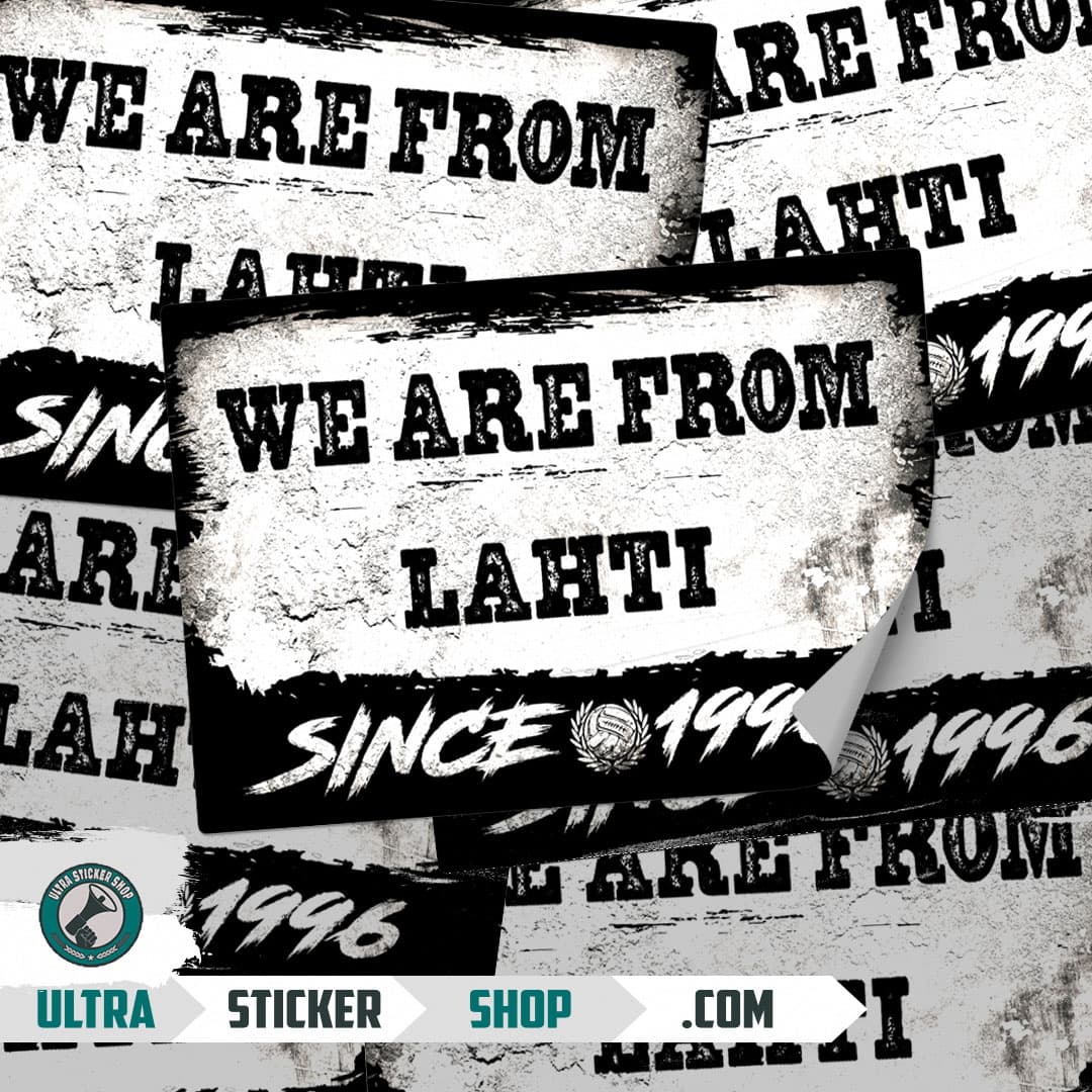 We are from Lahti since 1996