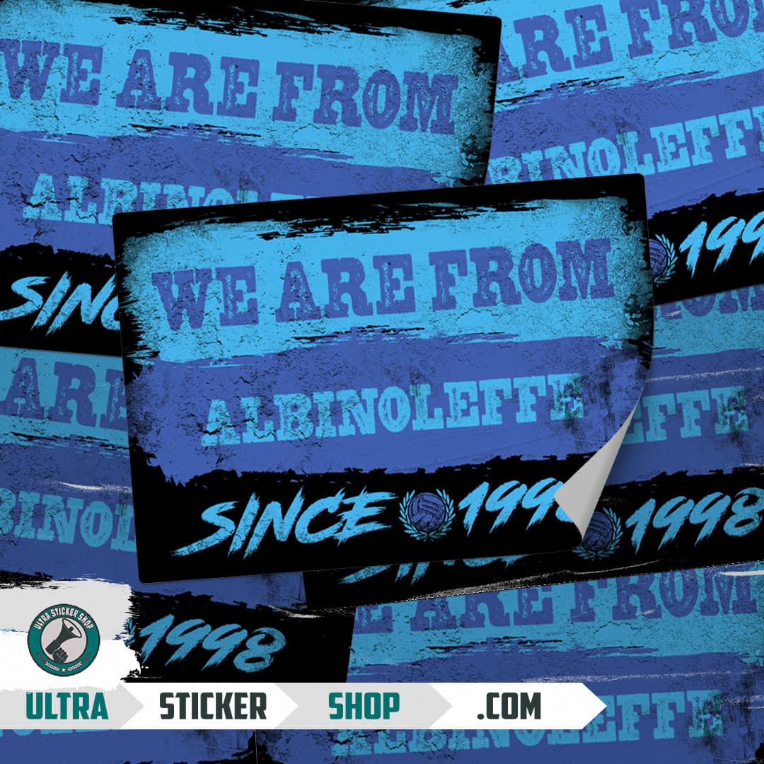 We are from AlbinoLeffe since 1998