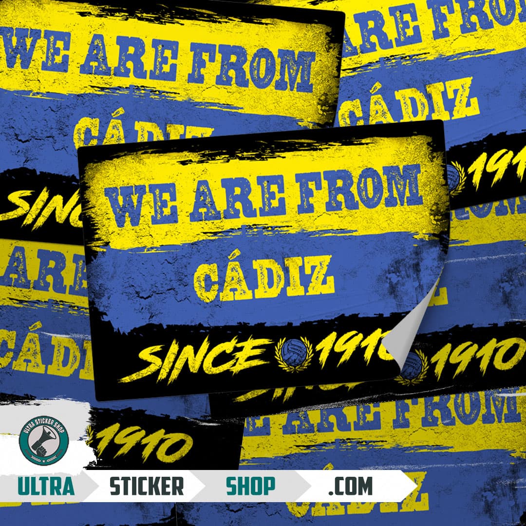 We are from Cádiz  since 1910