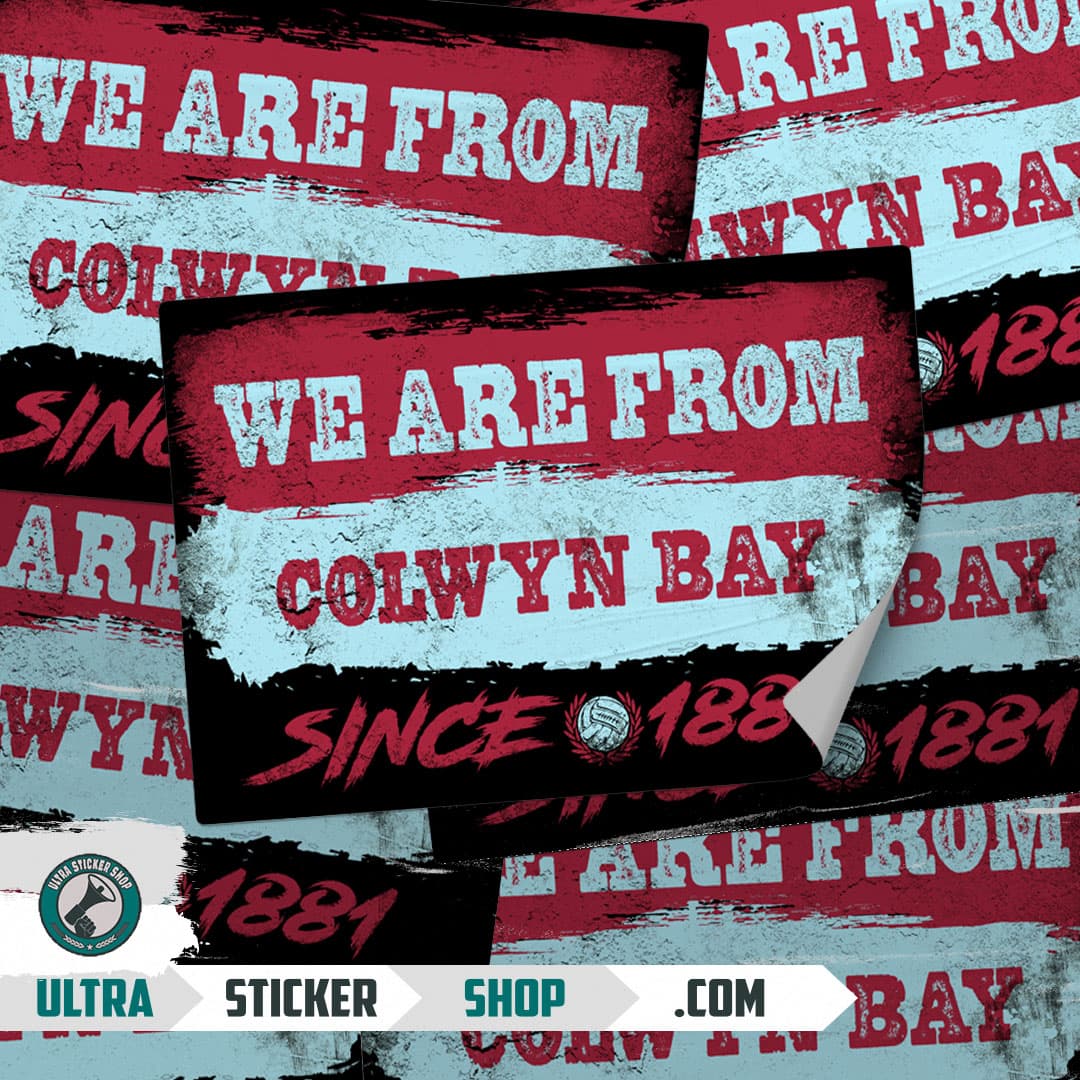 We are from Colwyn Bay since 1881