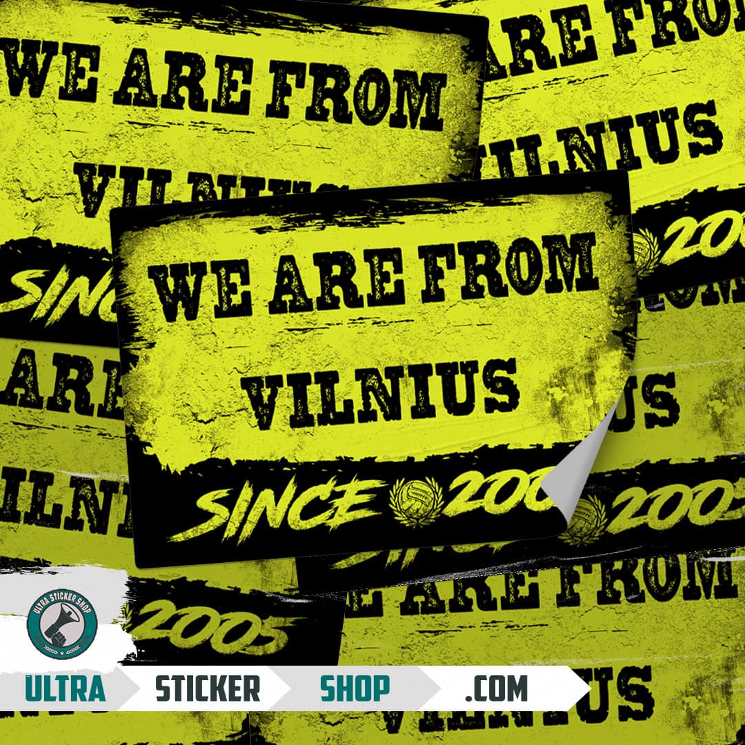 We are from Vilnius since 2005