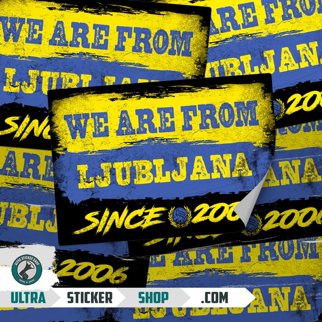 We are from Ljubljana since 2006
