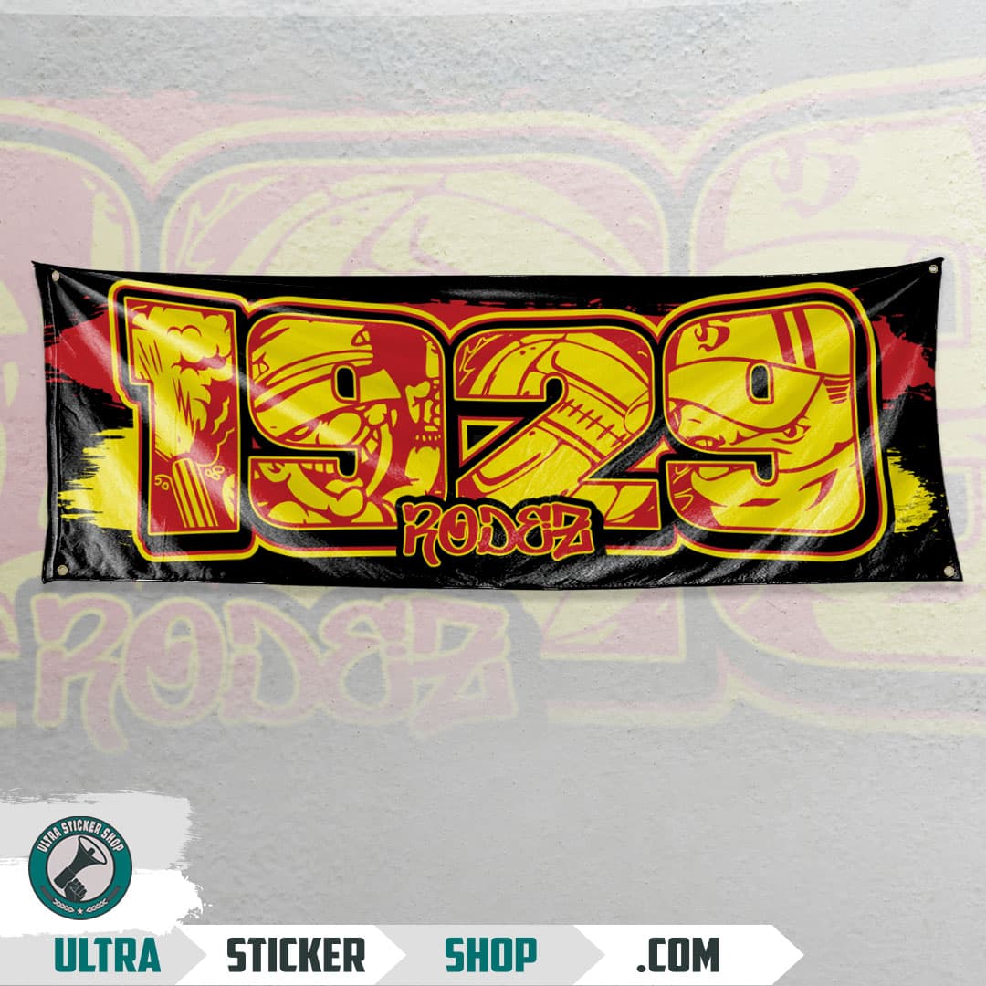 Buy 1929 Rodez Flag Stickers | Ultrastickershop