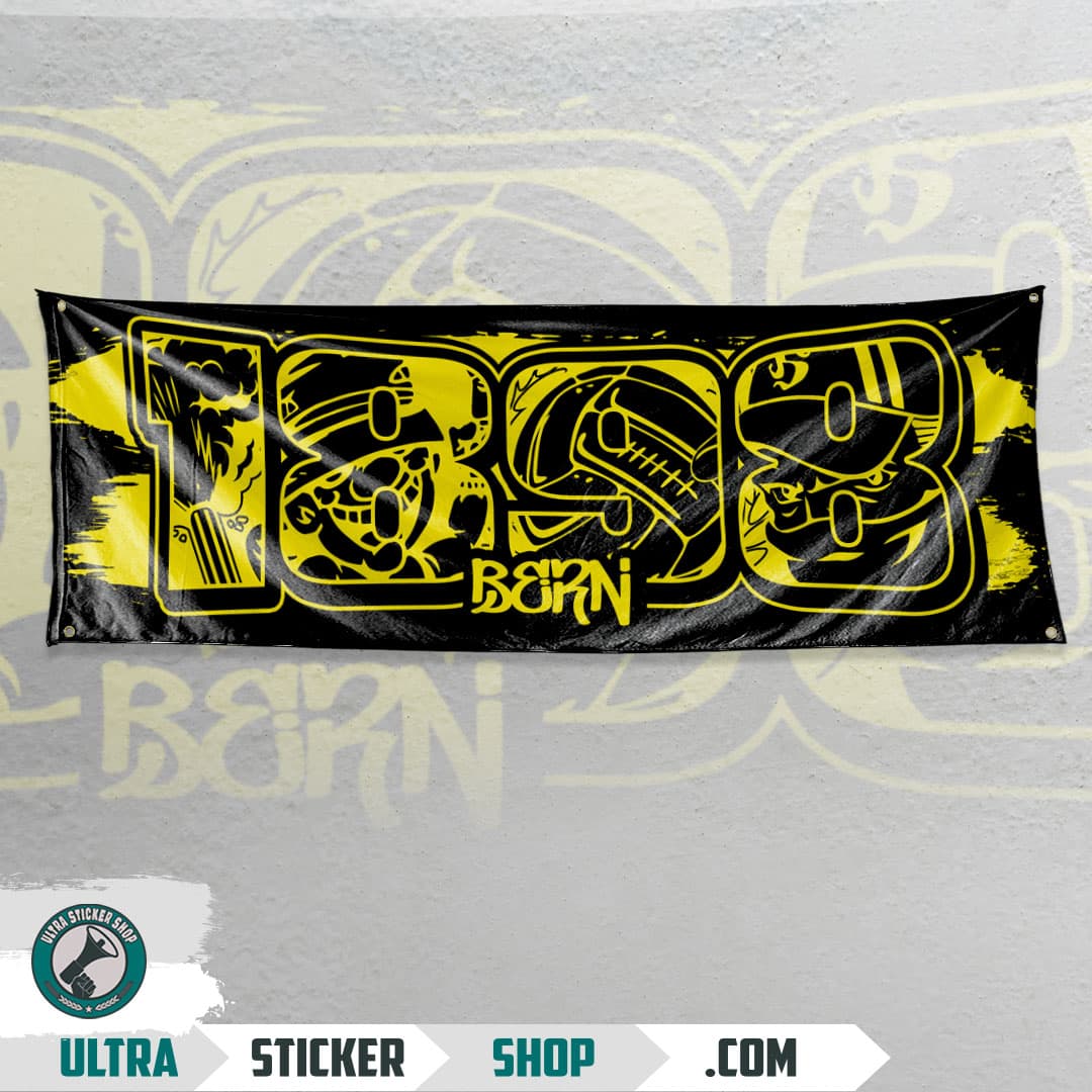 Buy 1898 Bern Flag Stickers | Ultrastickershop