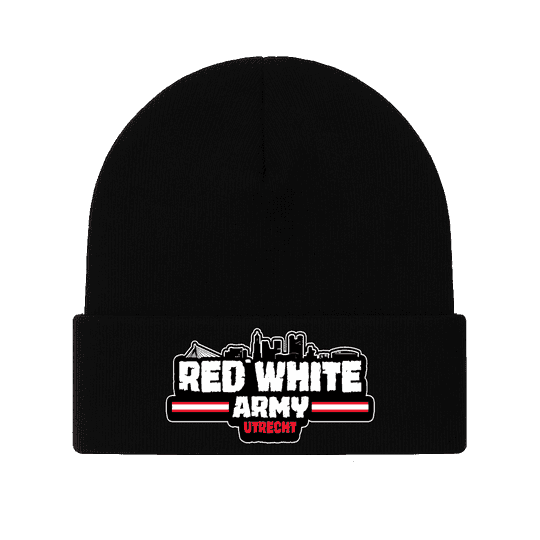Red white army Utrecht Czapka beanie