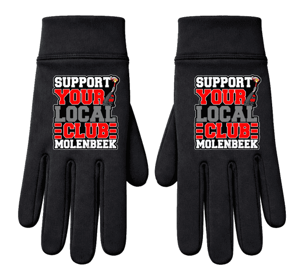 Support your local club Molenbeek Handschuhe