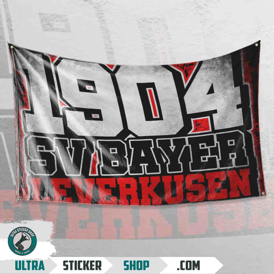1904 SV Bayer Leverkusen Vlajka