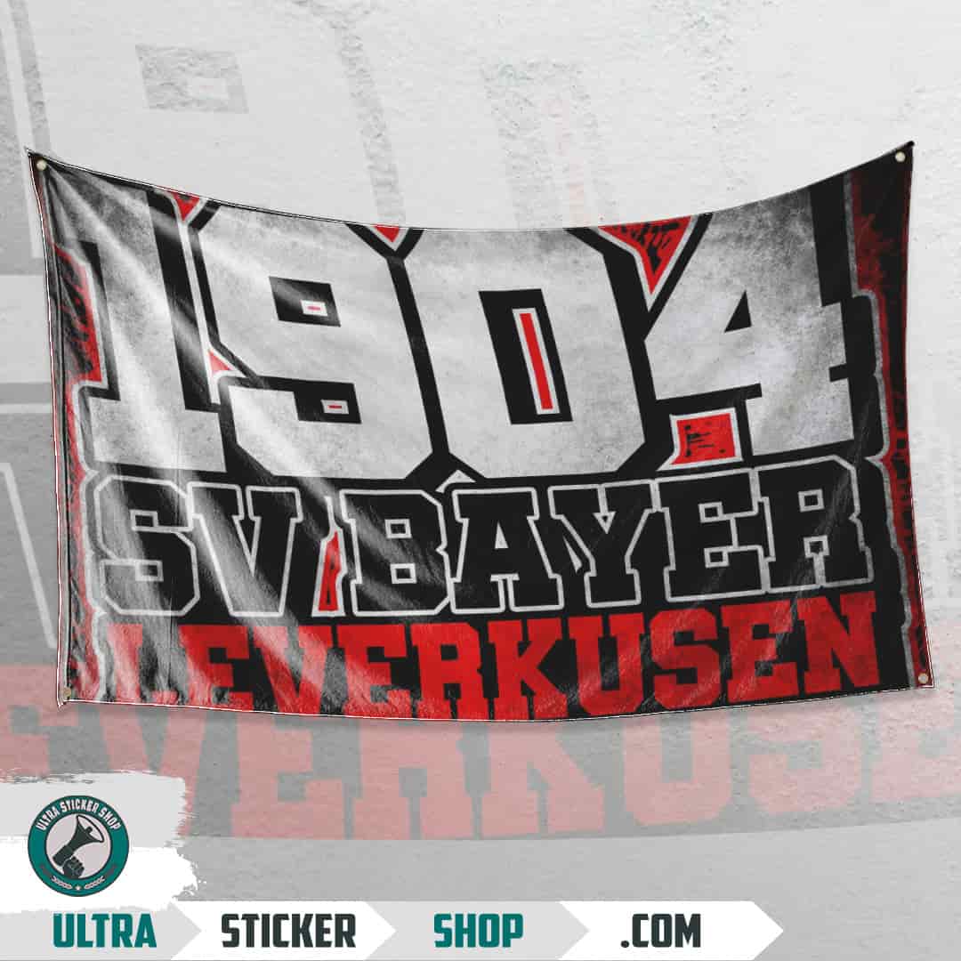1904 SV Bayer Leverkusen Vlajka