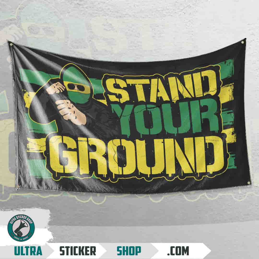 Stand your ground- Den Haag Zastava
