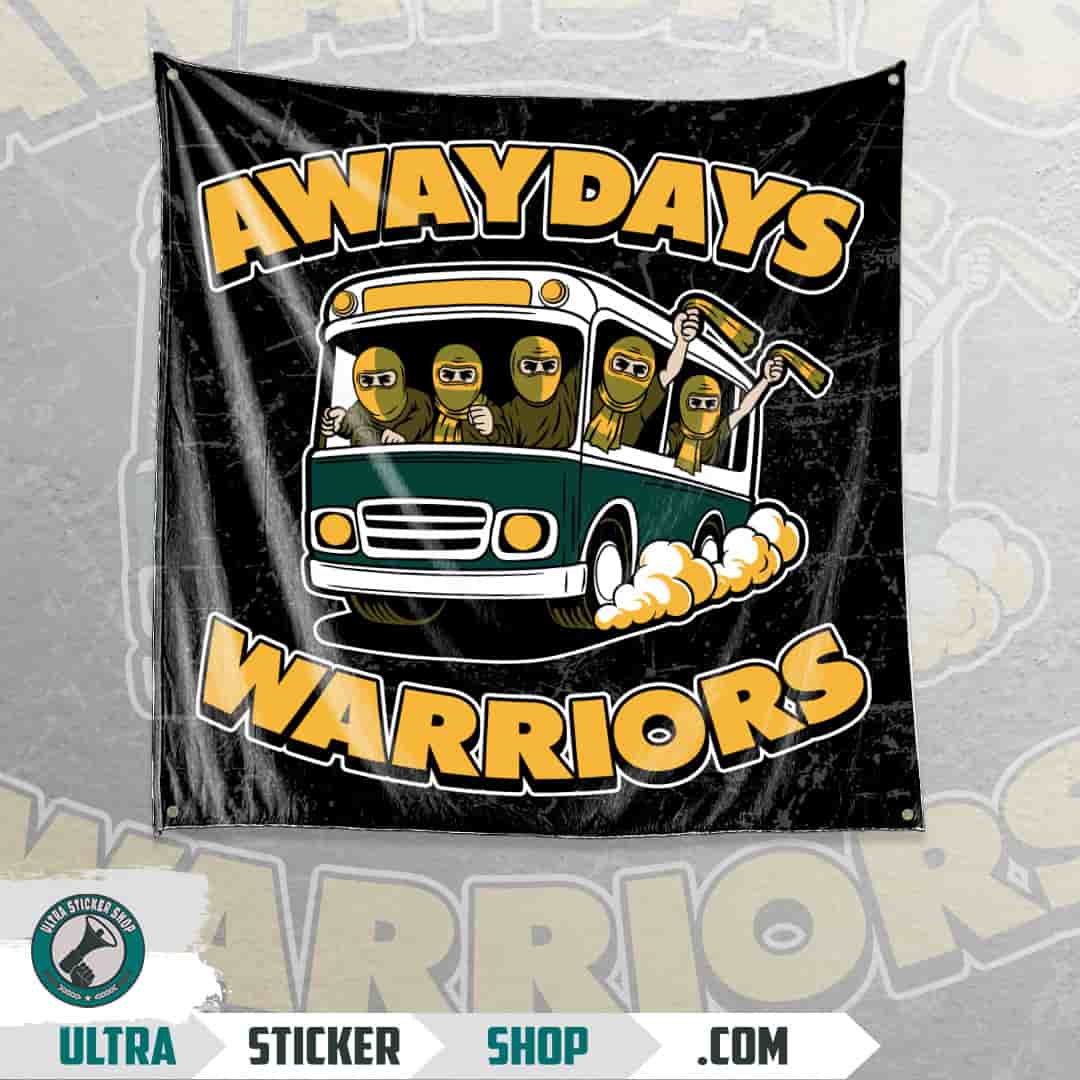 AwayDays Warriors Flagge