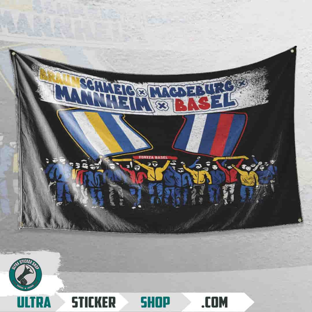 Braunschweig x Magdeburg X Mannheim X Basel Vlajka
