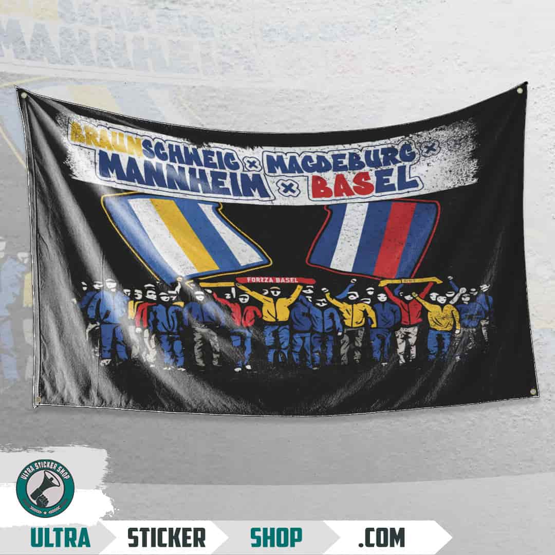 Braunschweig x Magdeburg X Mannheim X Basel Vlajka