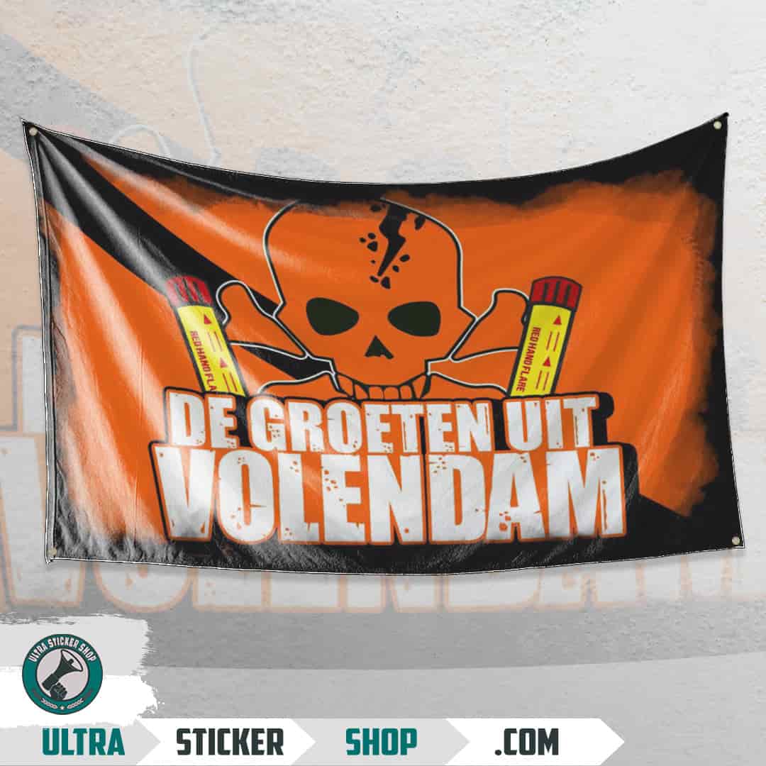 De groeten uit Volendam Flagge