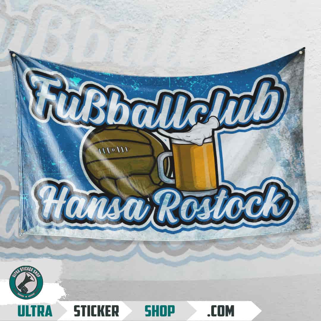 Fuẞballclub Hansa Rostock Zastava