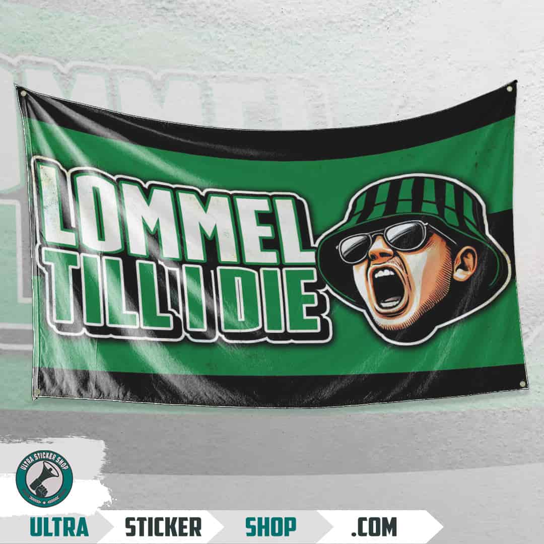 Lommel Till I die Σημαία