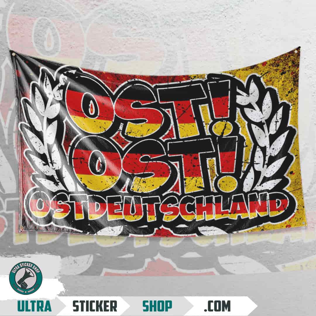 Ost! Ost! Ostdeutschland Vlajka