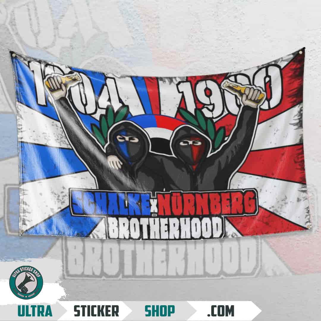 Schalke X Nürnberg Zastava