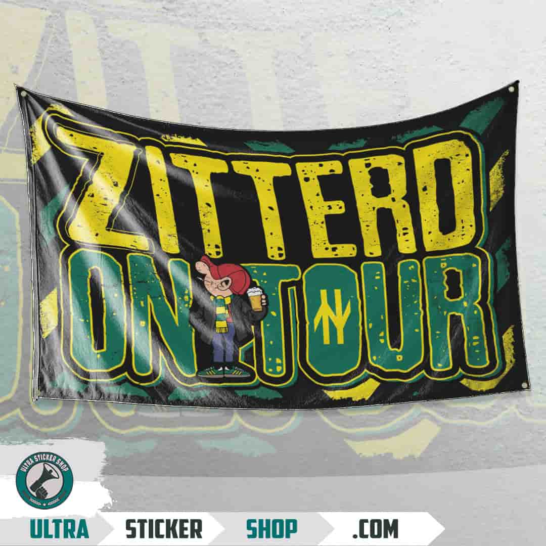 Zitterd on tour Flaga