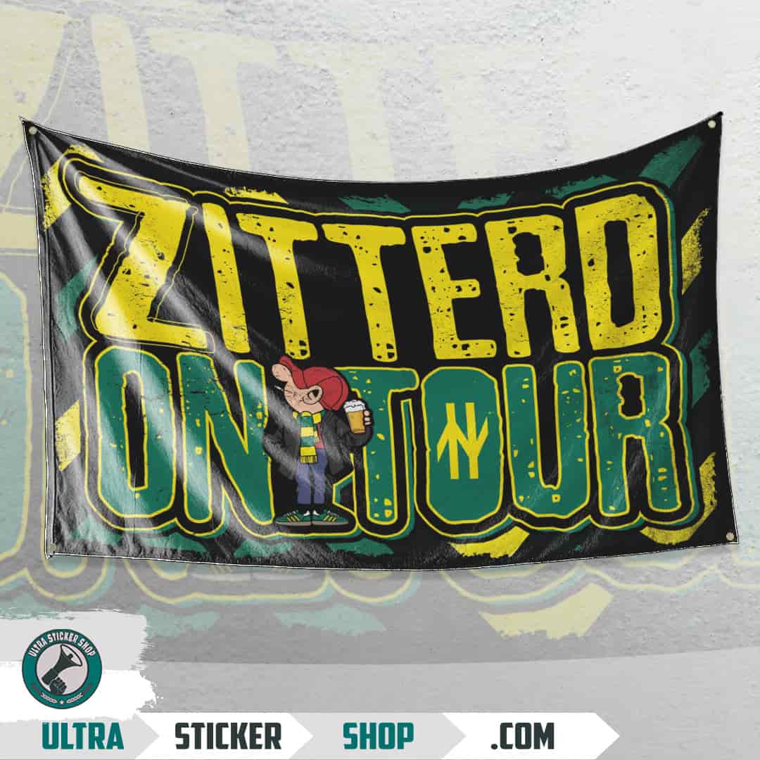 Zitterd on tour Flaga