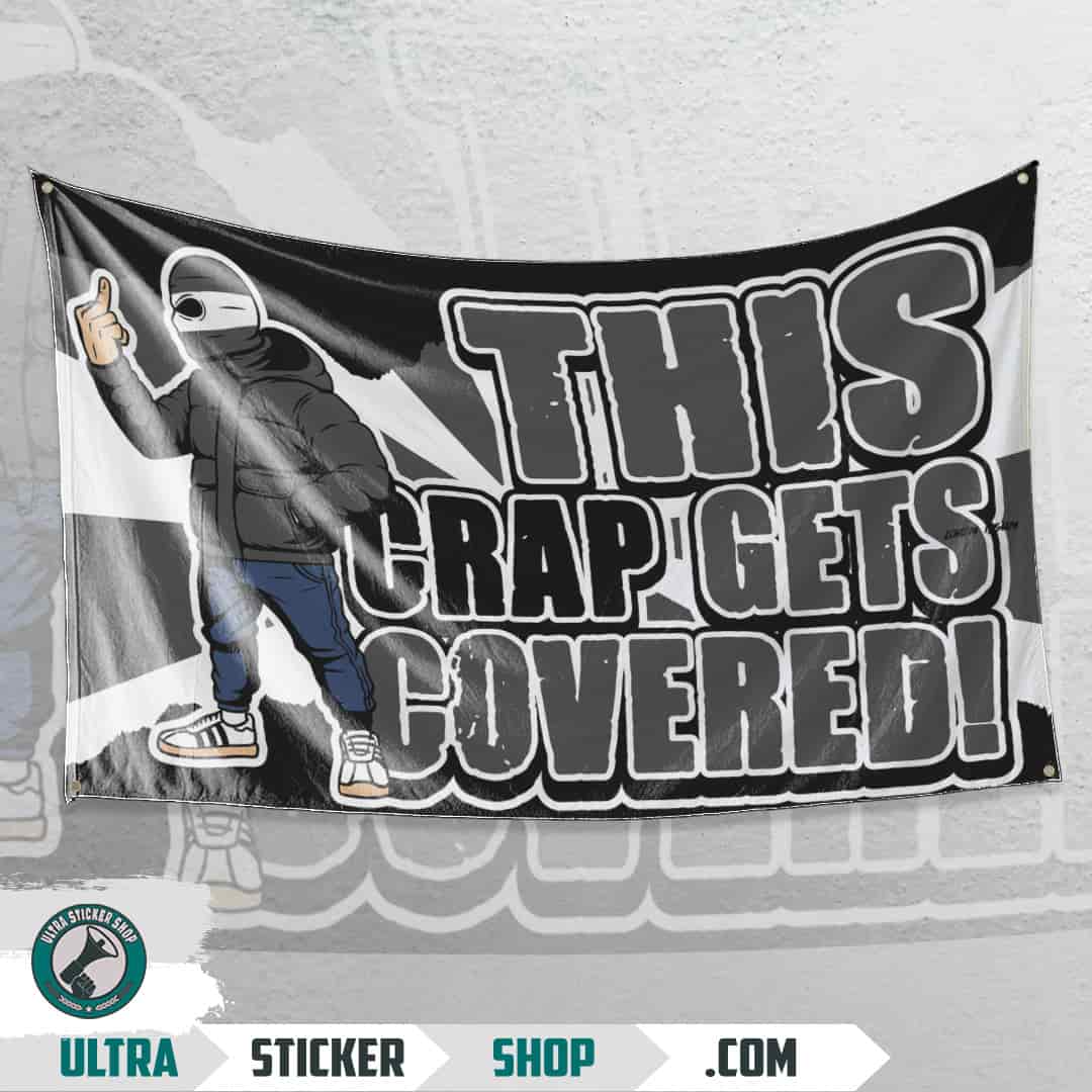 This Crap Get Covered! Flagge