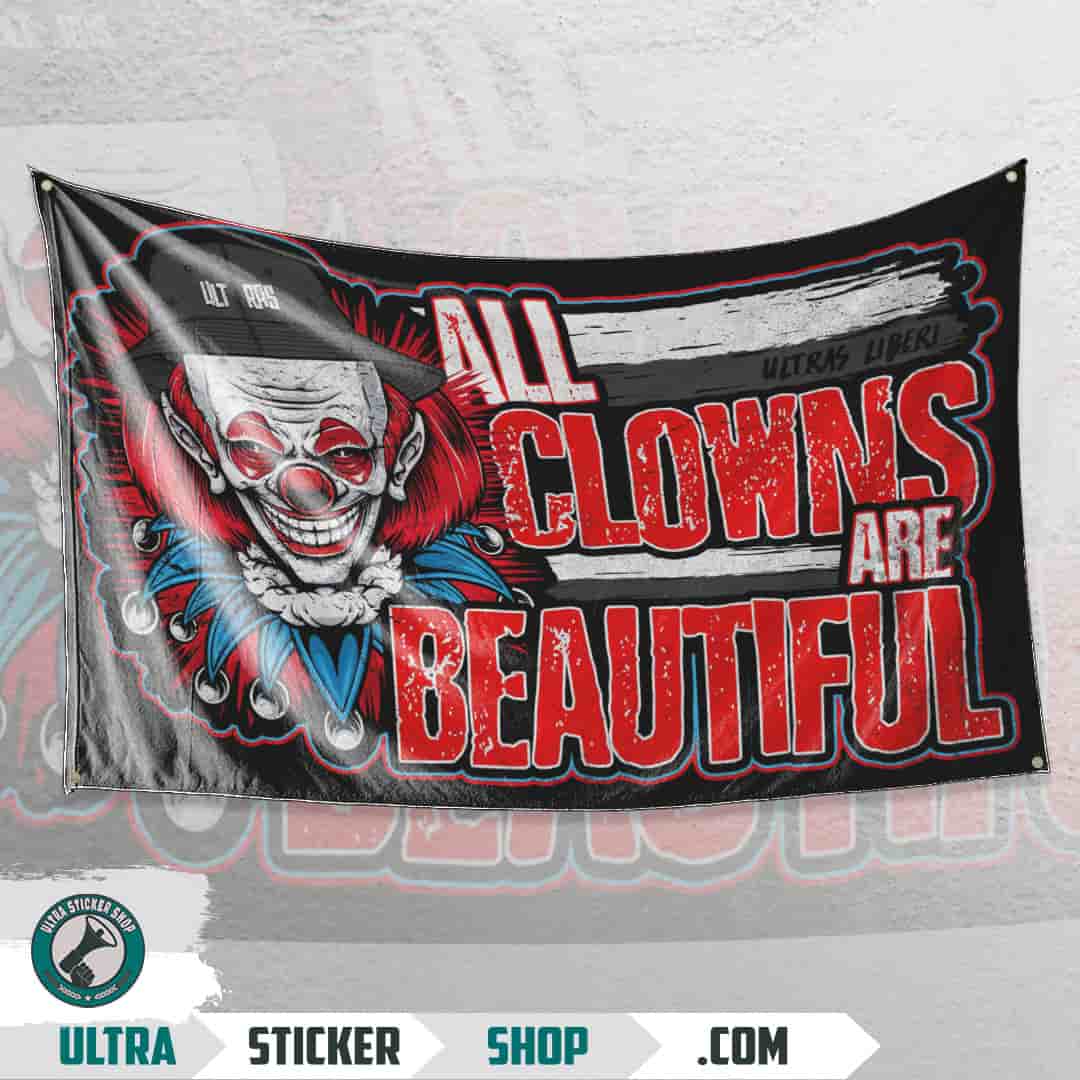 All Clowns Are Beautiful Flagge