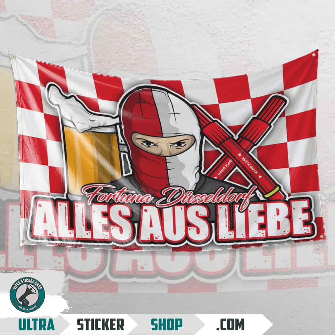 Alles aus liebe Fortuna Düsseldorf Zastava