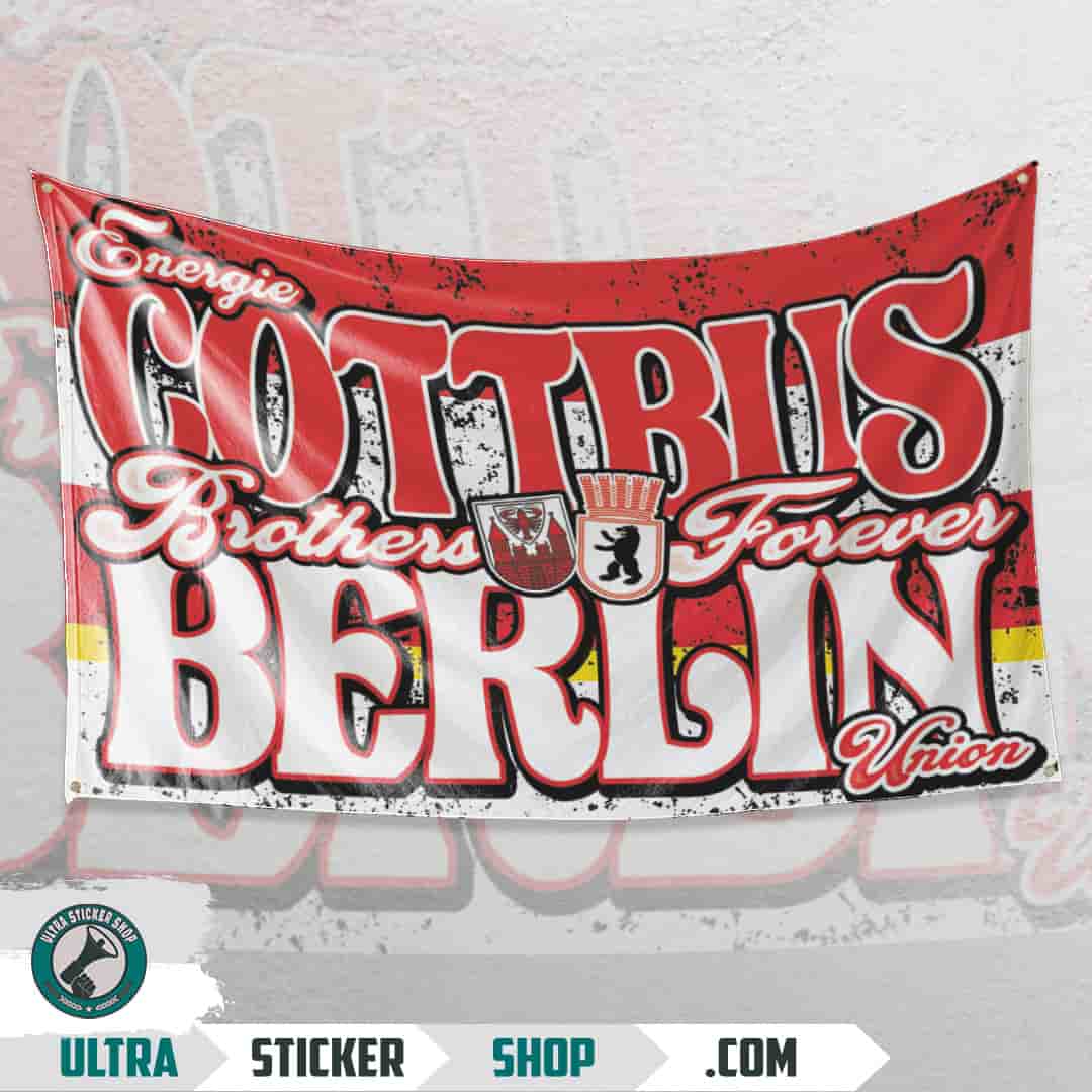 Energie Cottbus Brothers Forever Berlin union Vlajka