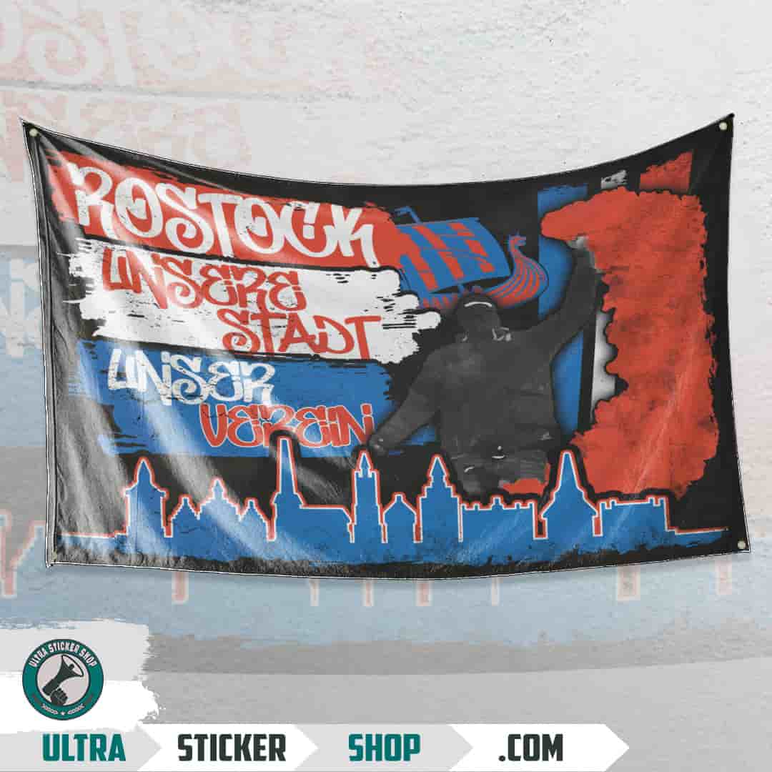 Rostock unsere stadt unser verein Zastava