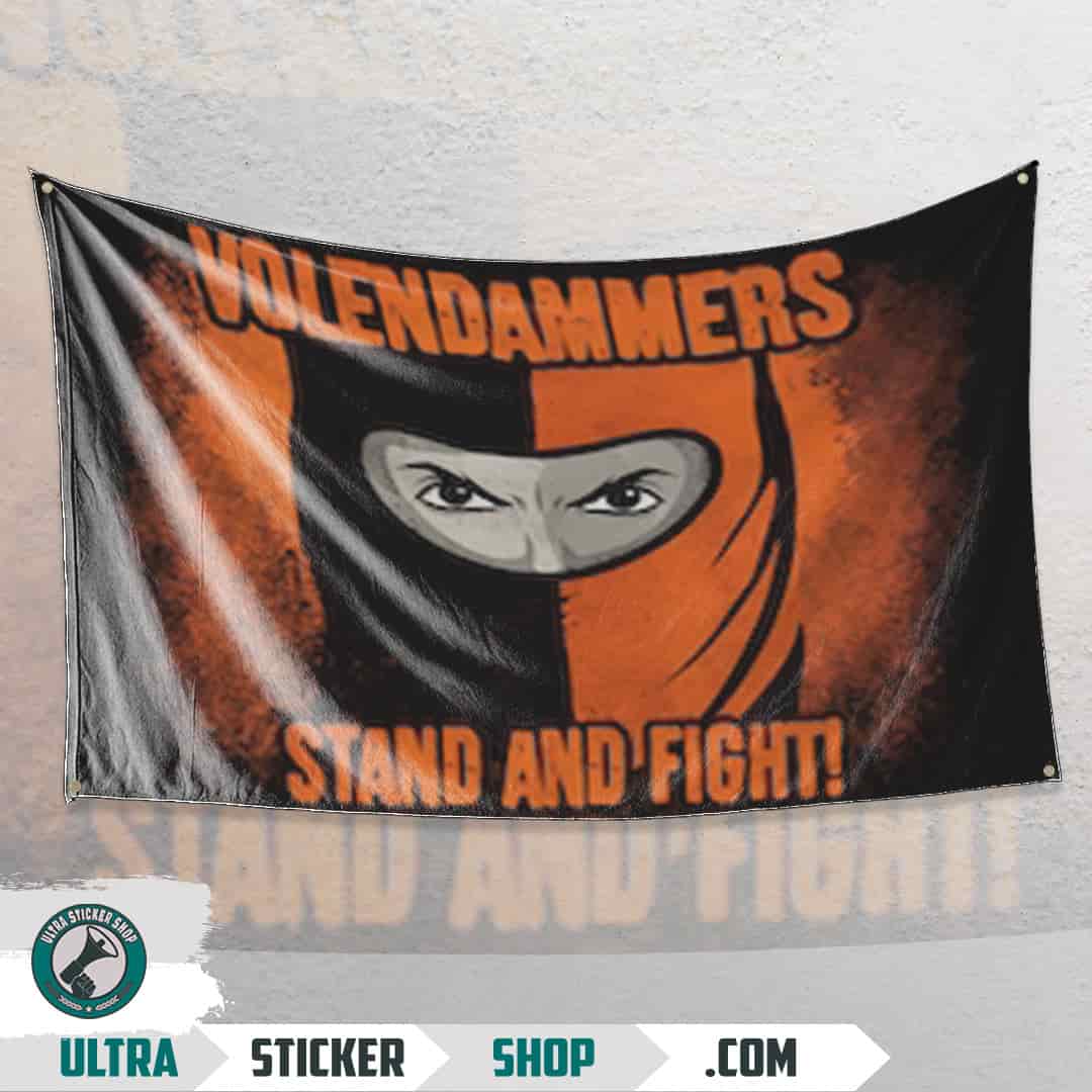Volendammers stand and fight Flagge