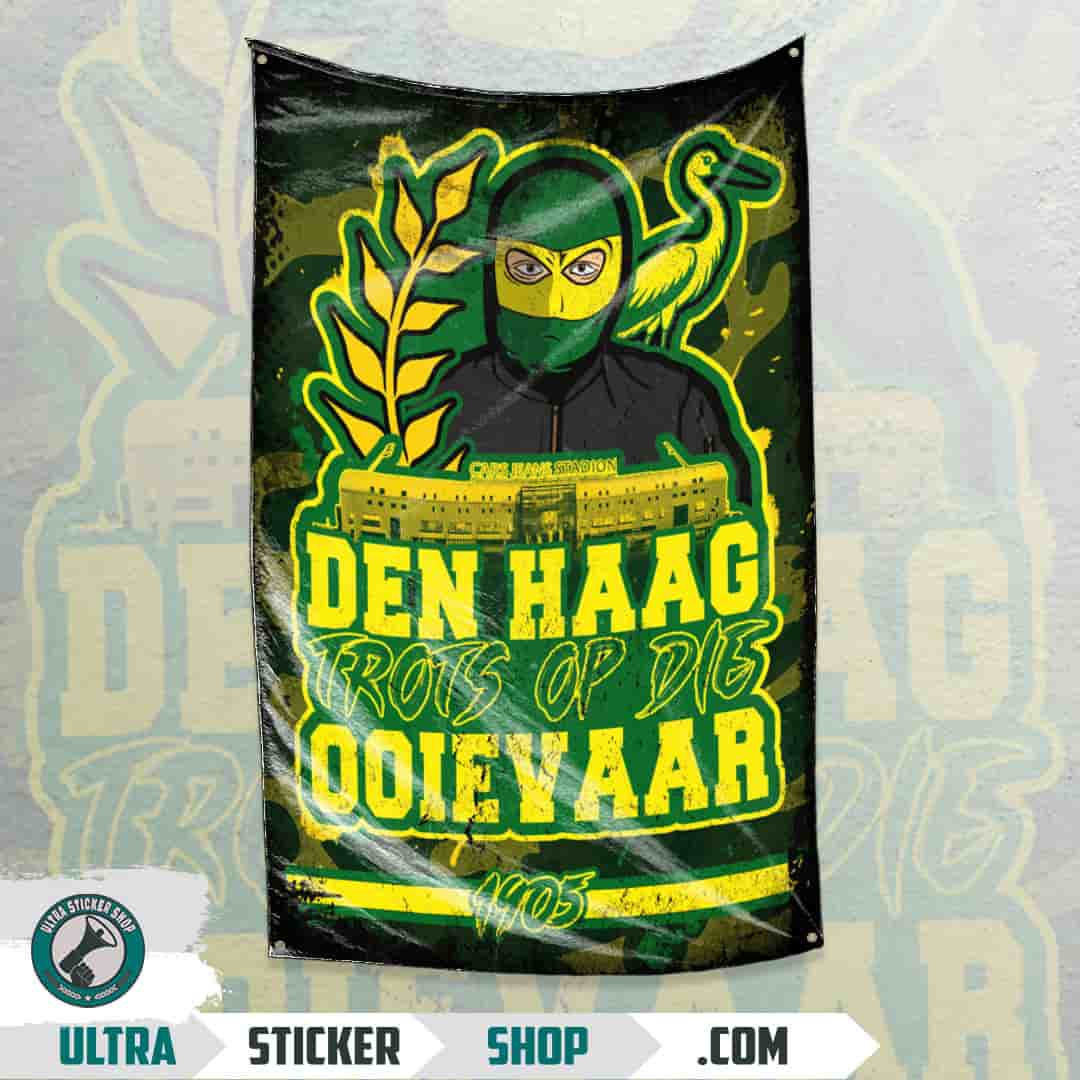 Den Haag trots op die ooievaar Vlajka
