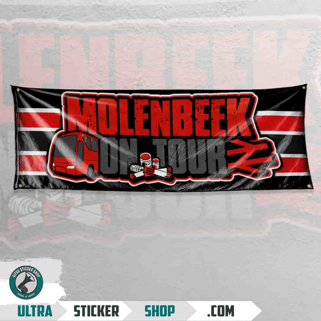 Molenbeek on tour Flagge