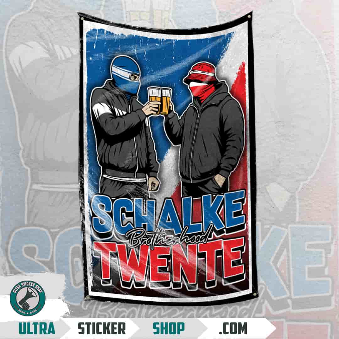 Schalke Brotherhood Twente Zastava